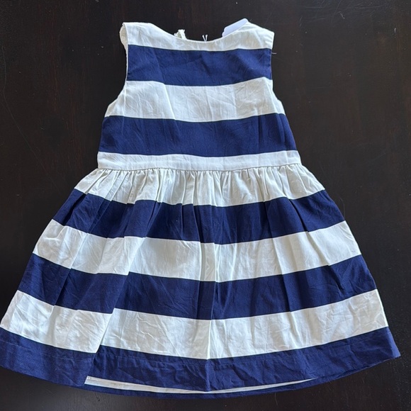 Crewcuts Other - Crewcuts Blue and White Ruffled Tiered Sundress